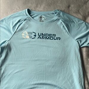 Under Armour Men's Light Blue Long Sleeve Tee